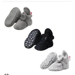 Zutano Baby booties 3 pack